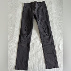 Boggi Milano Dark Grey/Brown Men’s Pants Straight Cut.